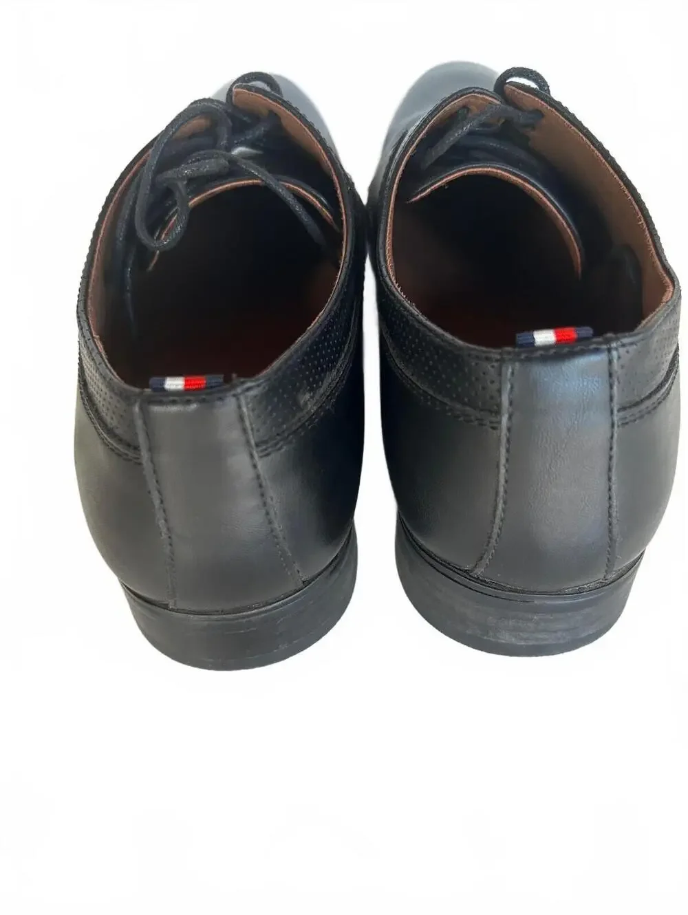 Tommy Hilfiger Soli Derby Black Oxford Dress Shoes Men's 12